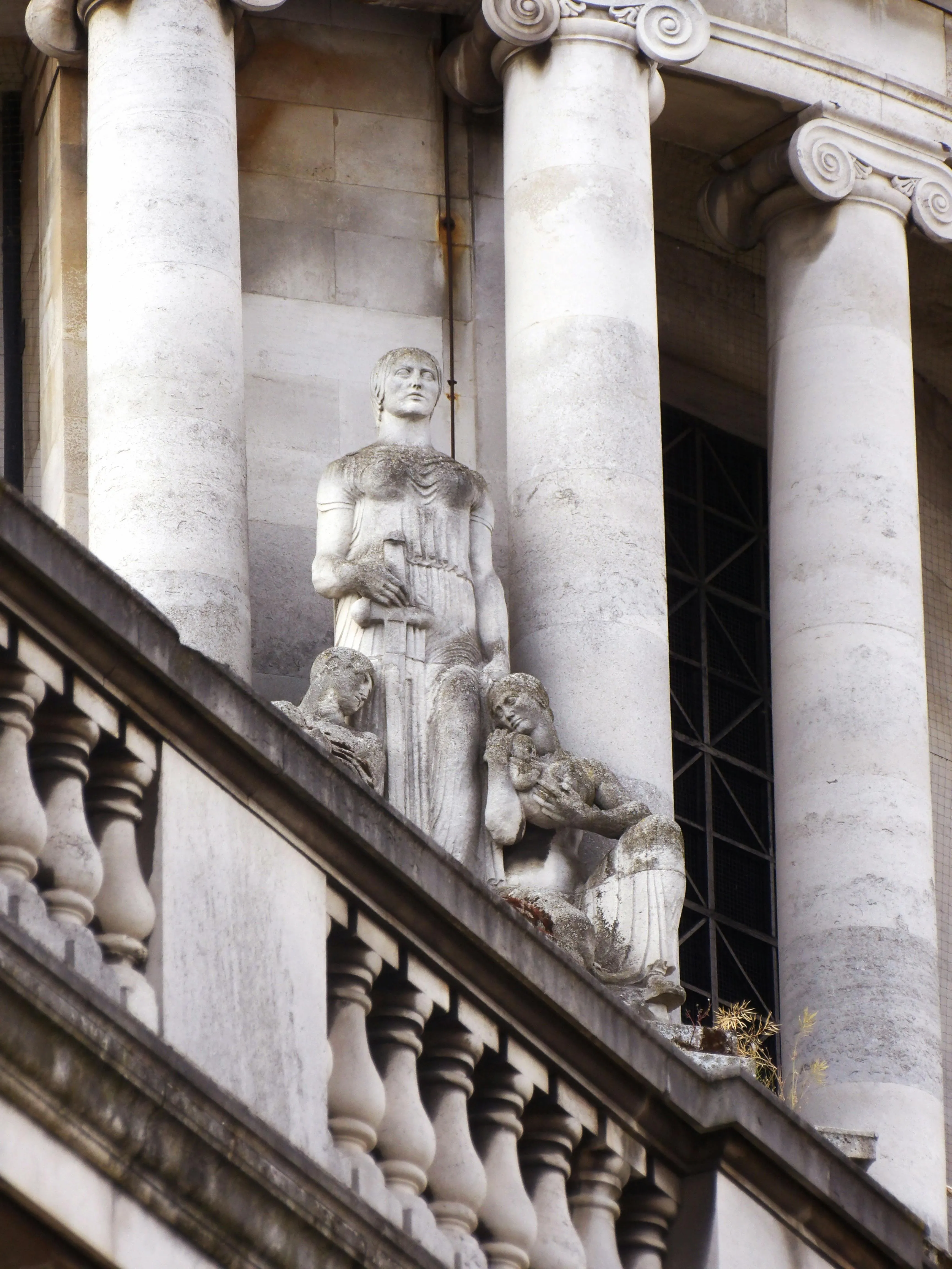 Widok na sąd - radca prawny Parczew